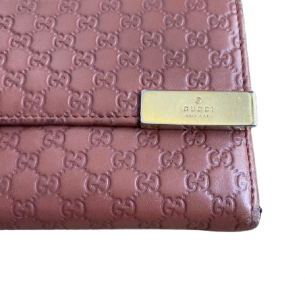 Gucci Microguccissima Continental Wallet, Dusty Rose -EUC w/ COA! - Picture 5 of 12